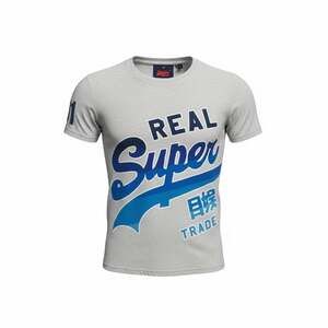 Superdry Vintage Men’s Real Super Dry JPN Graphic T-Shirt Grey Marl XL